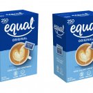 (PACK OF 2) Equal Coffee and Tea Sweetener Free Sweetener, 250ct