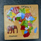 Wooden African Map puzzles for kids