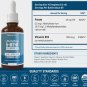 Triquetra L-Methylfolate 5-MTHF Liquid Drops, Methyl B12, Berry Flavor 1 fl oz