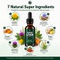 Super Liver Herbal Tincture Liquid Drops, Milk Thistle Liver Support, 2 fl oz