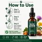 Super Liver Herbal Tincture Liquid Drops, Milk Thistle Liver Support, 2 fl oz