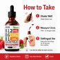 B12 B Complex Liquid Drops 5000mcg Sublingual Raspberry Vegan 2 fI oz