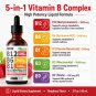 B12 B Complex Liquid Drops 5000mcg Sublingual Raspberry Vegan 2 fI oz