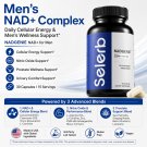 NAD+ Men's Complex Supplement Energy Prostate Nitric Oxide Support 30 Caps
