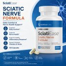 Sciatic Nerve Formula 120 Capsules Nerve Health Comfort Support Supplement