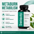 Metabolism Support Supplement Berberine Chromium B12 Ashwagandha 60 Capsules