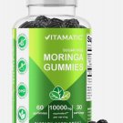 Vitamatic Sugar Free Moringa Gummies 10000mg Equivalent Vegan 60 Count Vitamatic Sugar Free Moringa Gummies 10000mg Equivalent Vegan 60 Count