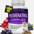 Toplux Resveratrol Complex 1800mg Antioxidant Blend 90 Capsules Toplux Resveratrol Complex 1800mg Antioxidant Blend 90 Capsules