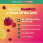 Physician's Choice Fiber Gummies 5g Prebiotic Raspberry Lemon 60 Count