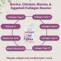 Micro Ingredients Multi Collagen Peptides Biotin Hyaluronic Acid 240 Capsules