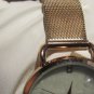Rose Gold Mesh Watch | Mother of Pearl Face & Gemstone Accents | w/ Box