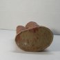 Vintage Studio Pottery Terra Cotta Textured Bark Vase 4.5" Small Clay Vessel
