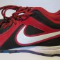 Nike MVP Strike Low Baseball Cleats Men's Size 8.5 Red Black White