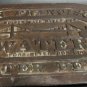 Vintage San Francisco Water Dept Golden Gate Water Meter Box Lid Cast Iron 10"