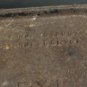 Vintage San Francisco Water Dept Golden Gate Water Meter Box Lid Cast Iron 10"