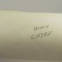 War Chief Print By Bill O'Neill Large 1975 Signed Lithograph Print