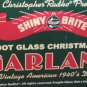 Christopher Radko Shiny Brite Glass Christmas Tree Garland 7 Foot Pink Silver NI