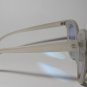 Chic Oversized Cat-Eye Sunglasses | Iridescent Mirror Lens