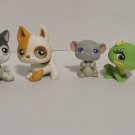 Littlest Pet Shop And Brats Pet Toy Collectible Toy Lot Of Four Toys