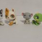 Littlest Pet Shop And Brats Pet Toy Collectible Toy Lot Of Four Toys