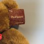 ProFlowers 8" Brown Plush Teddy Bear with Red Satin Bowtie - Vintage Condition