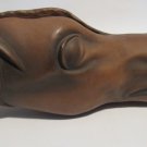 Vintage Mid Century Style Ceramic Horse Head Downspout Extender Heavy Pottery 13