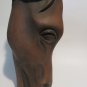 Vintage Mid Century Style Ceramic Horse Head Downspout Extender Heavy Pottery 13