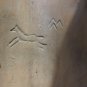 Vintage Mid Century Style Ceramic Horse Head Downspout Extender Heavy Pottery 13