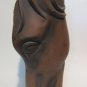 Vintage Mid Century Style Ceramic Horse Head Downspout Extender Heavy Pottery 13