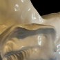 Large Vintage White Ceramic Elephant Figurine 22â Hollywood Regency Italian Styl