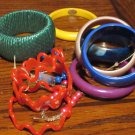 Lot Of Vintage Costume Bracelets Lot Of Vintage Costume Bracelets
