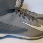 Nike Huarache Men's Mid Baseball Cleats Grey/White Size 10 - Solid Condition