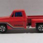 Vintage 1970s Speed Wheels Kaiser Red Chevy Stepside Pickup Truck 1:64 Diecast