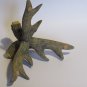 Rustic Faux Deer Antler Stand Resin Display Base Cabin Lodge Decor 4.5" Tall