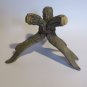 Rustic Faux Deer Antler Stand Resin Display Base Cabin Lodge Decor 4.5" Tall