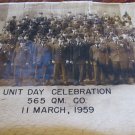 Vintage 1959 US Army Photo - 565th Quartermaster Co. Unit Day Celebration