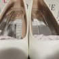 EY Boutique White Pumps Size 8.5 W Ladies Heels Women's Pumps Elegant Heels