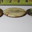Lot of 3 Antique Celluloid Pocket Mirrors – Victorian Portraits & Middletown, Lot of 3 Antique Celluloid Pocket Mirrors – Victorian Portraits & Middletown,
