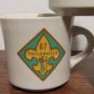 Lot Of Three Boy Scout Mugs, Taylorville Illinois 67 Scout Mugs, Collectible Mug