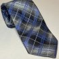 Croft And Barrow Men's Necktie Blue & Gray Geometric Necktie, Polyester Tie