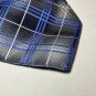 Croft And Barrow Men's Necktie Blue & Gray Geometric Necktie, Polyester Tie