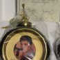 NIB Bradford Editions Solid Gold Elvis Ornaments Set - Heartbreak Hotel & Jailho