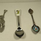 Colletible Spoon Lot Of Three Disney Spoons Mickey Mouse Donald Duck Spoons