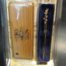 Vintage 1995 Looney Tunes Solid Brass Character Pen Set with Wood Stand – New In