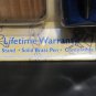 Vintage 1995 Looney Tunes Solid Brass Character Pen Set with Wood Stand &acirc;�� New In