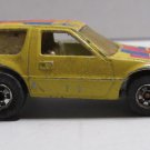 Vintage 1977 Hot Wheels Packin' Pacer - Yellow - Flying Colors Blackwall (Hong K
