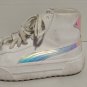 Women's Size 8.5 Puma Platform Mid Iridescent Sneakers Good Condition