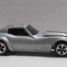 Vintage 1979 Kidco Corvette Stingray Turbo Diecast Car Silver Macao 1:64 Vintage 1979 Kidco Corvette Stingray Turbo Diecast Car Silver Macao 1:64