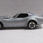 Vintage 1979 Kidco Corvette Stingray Turbo Diecast Car Silver Macao 1:64