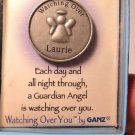 Ganz "Watching Over You" Guardian Angel Personalized Pocket Token - Laurie